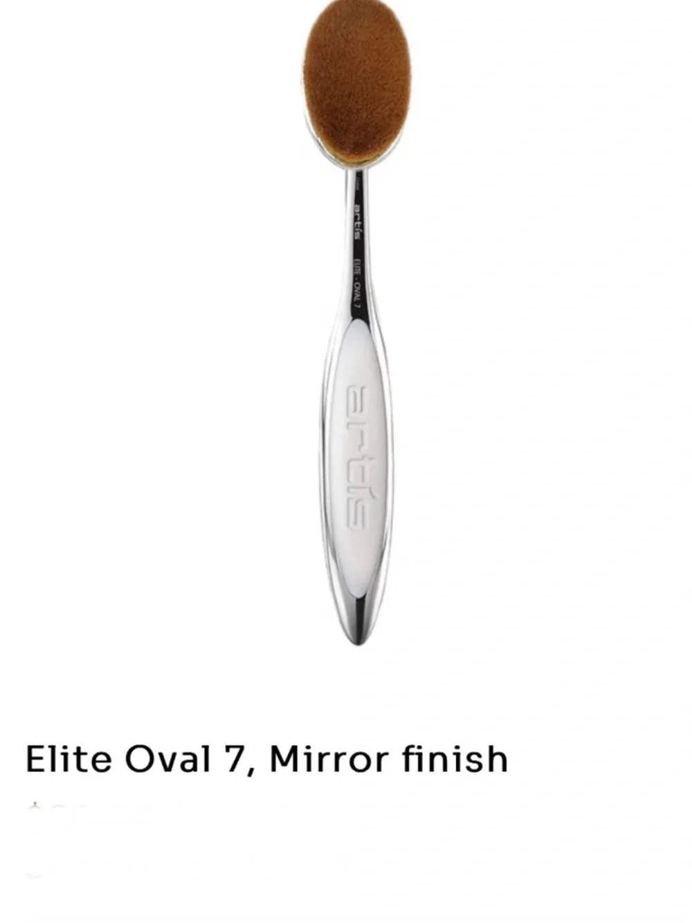 Artis Elite Collection Oval #7 Brush in Mirror Finish